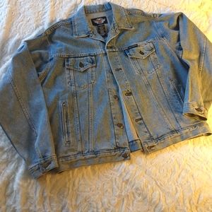 Vintage Harley Davidson Jean Jacket